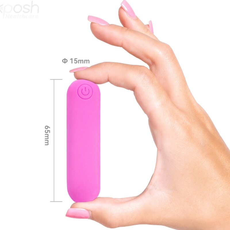 ARMONY - SPLASH HEHE VIBRATOR BULLET SILICONE 10 VIBRATIONS 65 X 15 CM PINK - Bild 3