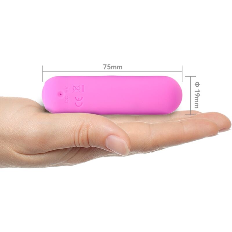ARMONY - SPLASH HAHA VIBRATOR BULLET SILICONE 10 VIBRATIONS 75 X 19 CM PINK - Bild 2
