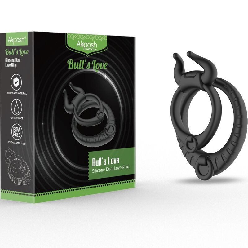 ARMONY - BULL'S PASION RING BLACK - Bild 5