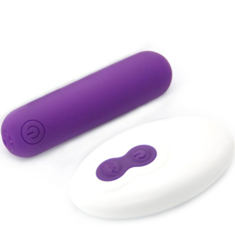 ARMONY - SPLASH JOLINE VIBRATOR BULLET SILICONE REMOTE CONTROL 10 VIBRATIONS 6.5 X 1.5 CM PURPLE - Bild 3