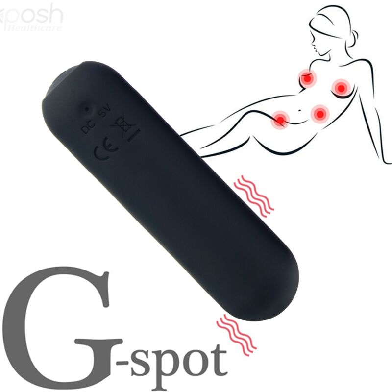 ARMONY - SPLASH JOIE VIBRATOR BULLET SILICONE REMOTE CONTROL 10 VIBRATIONS 75 X 19 CM BLACK - Bild 6