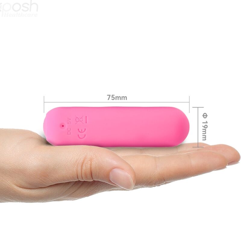 ARMONY - SPLASH JOIE VIBRATOR BULLET SILICONE REMOTE CONTROL 10 VIBRATIONS 75 X 19 CM PINK - Bild 4