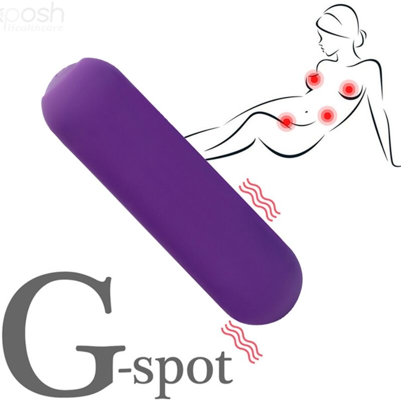 ARMONY - SPLASH JOIE VIBRATOR BULLET SILICONE REMOTE CONTROL 10 VIBRATIONS 75 X 19 CM PURPLE - Bild 5