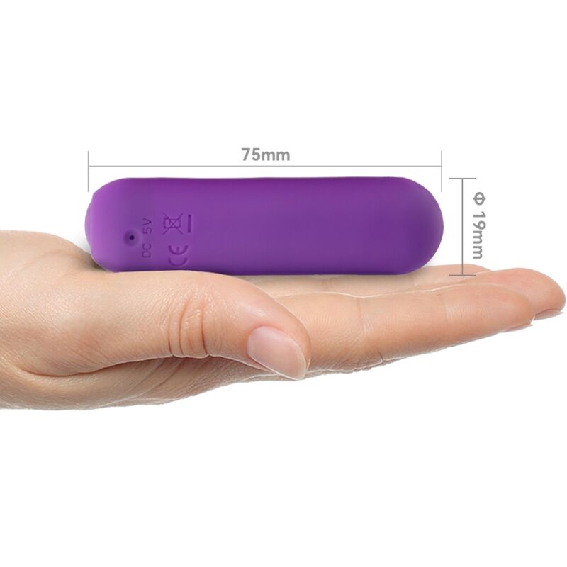 ARMONY - SPLASH JOIE VIBRATOR BULLET SILICONE REMOTE CONTROL 10 VIBRATIONS 75 X 19 CM PURPLE - Bild 4