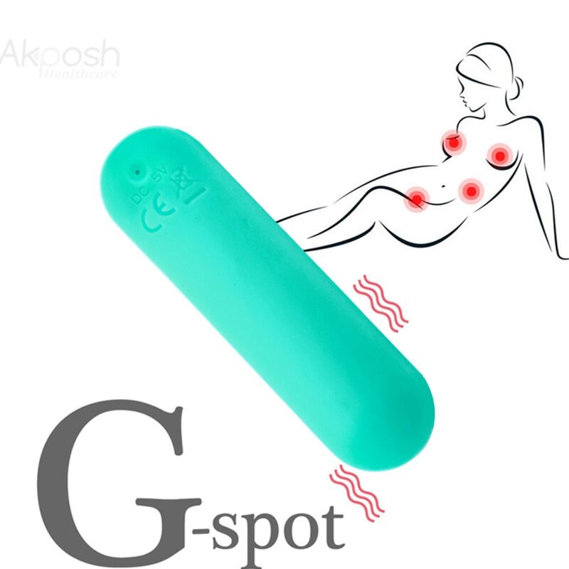 ARMONY - SPLASH JOIE VIBRATOR BULLET SILICONE REMOTE CONTROL 10 VIBRATIONS 75 X 19 CM GREEN - Bild 4