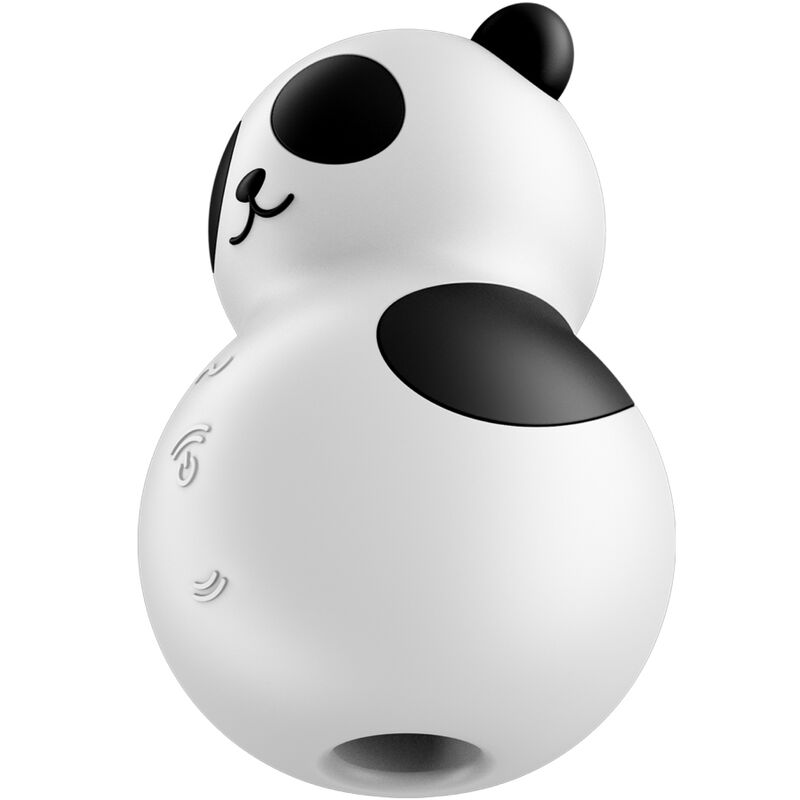 SATISFYER - POCKET PANDA STIMULATOR & VIBRATOR BLACK AND WHITE - Bild 4