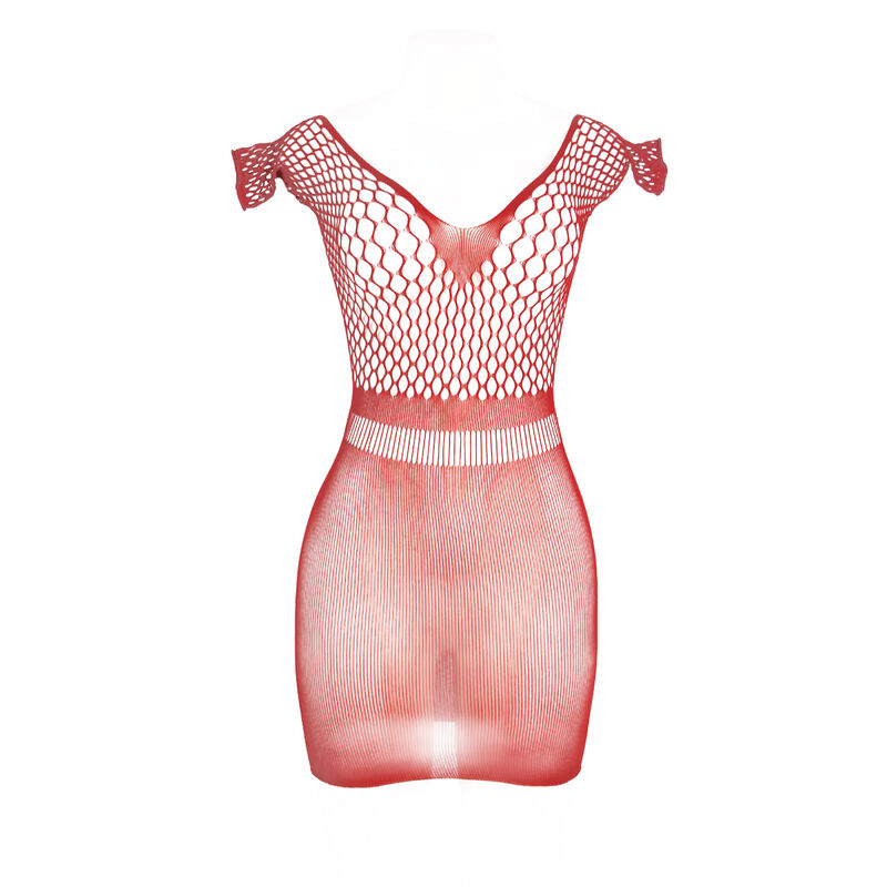 SUBBLIME - 951924 SHORT RED CROCHET GRILL DRESS ONE SIZE - Bild 4