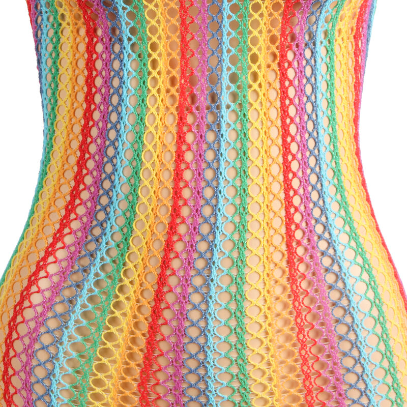 SUBBLIME - 952341 RAINBOW FISHNET DRESS ONE SIZE - Bild 3