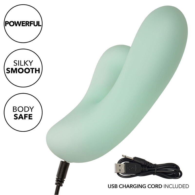 CALEXOTICS - PACIFICA FIJI VIBRATOR & ESTIMULATOR G SPOT 10 VIBRATIONS AQUA - Bild 9