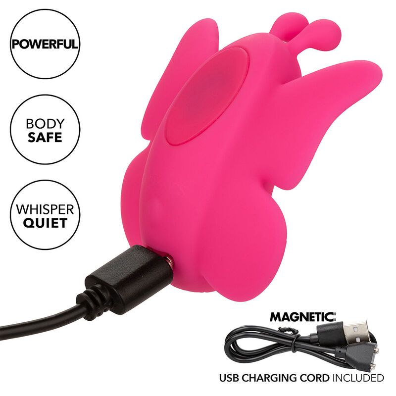 CALEXOTICS - NEON VIBES THE FLUTTER VIBE STIMULATOR 10 VIBRATIONS PINK - Bild 3