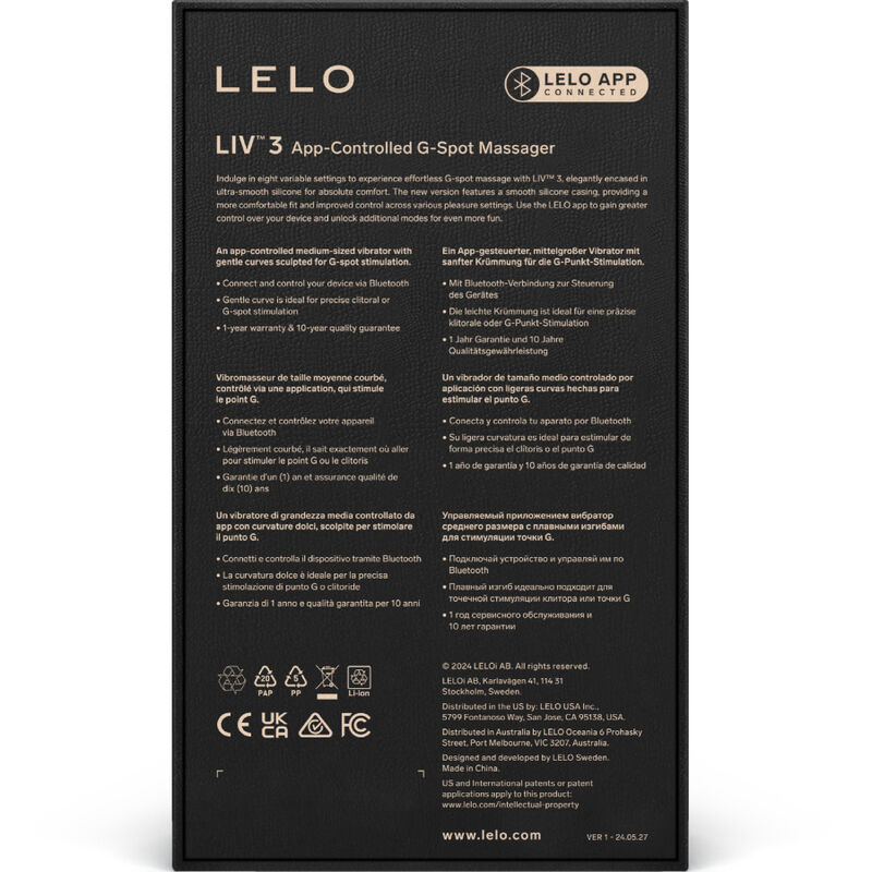 LELO - LIV™ 3 G-SPOT STIMULATOR PINK - Bild 4