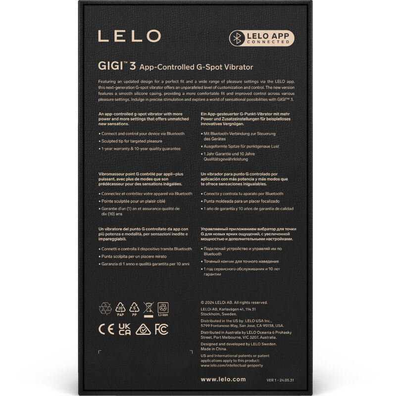 LELO - GIGI™ 3 G-SPOT VIBRATOR PINK - Bild 4