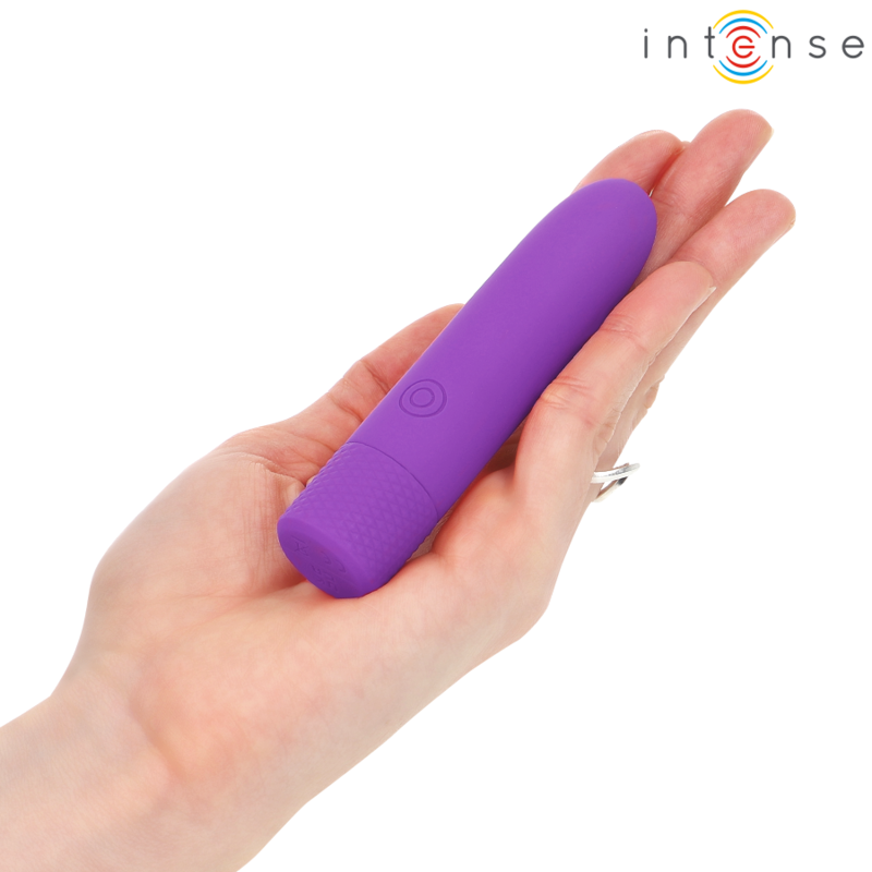 INTENSE - SYMONE USB RECHARGEABLE VIBRATING BULLET 8 VIBRATIONS PURPLE 10 X 2.2 CM - Bild 7