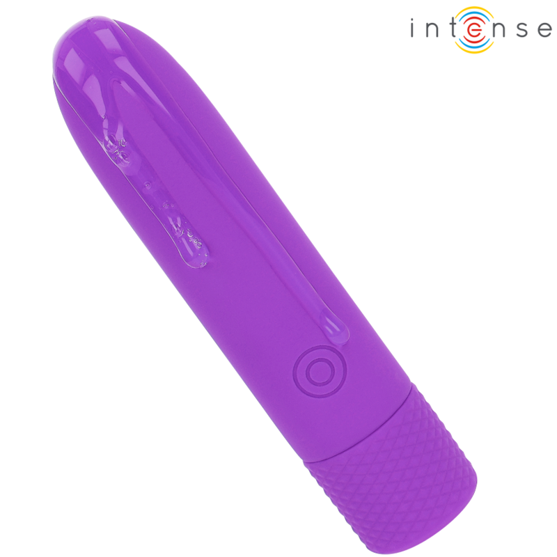 INTENSE - SYMONE USB RECHARGEABLE VIBRATING BULLET 8 VIBRATIONS PURPLE 10 X 2.2 CM - Bild 4