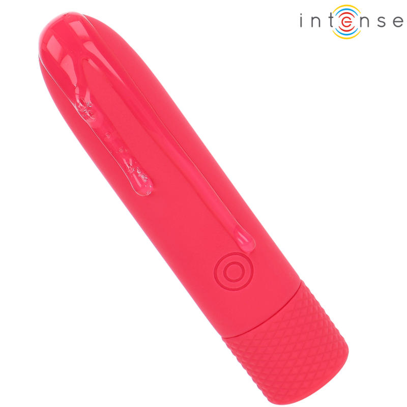 INTENSE - SYMONE USB RECHARGEABLE VIBRATING BULLET 8 VIBRATIONS RED 10 X 2.2 CM - Bild 3