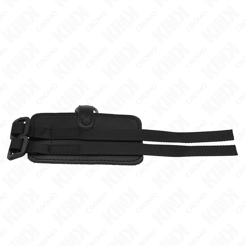 Alternative view of KINK - LEATHER PENIS RING WITH ADJUSTABLE STRAPS