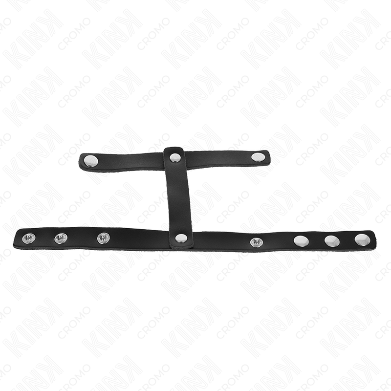 KINK - ADJUSTABLE LEATHER PENIS RING AND BALL DIVIDER STRAP - Bild 5