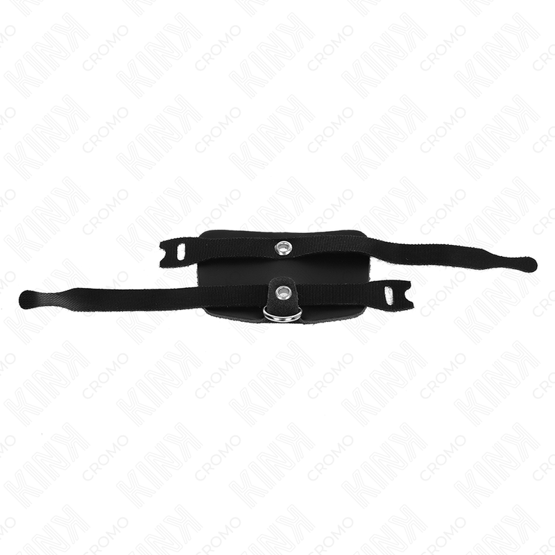 Alternative view of KINK - LEATHER PENIS RING WITH ADJUSTABLE HOOK CLOSURE