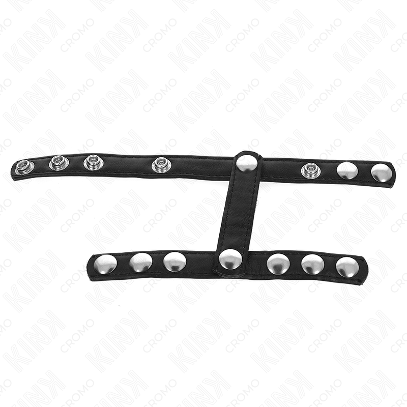 Alternative view of KINK - PENIS RING WITH 3 ADJUSTABLE BALL SPLITTER STRAPS