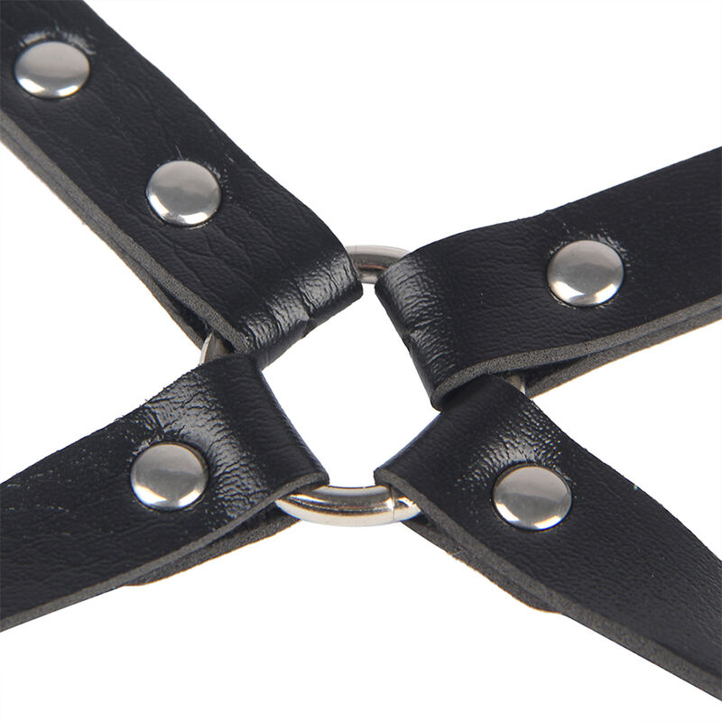 SUBBLIME - 953690 HANDCUFFS WITH BONDAGE BELT BLACK ONE SIZE - Bild 9