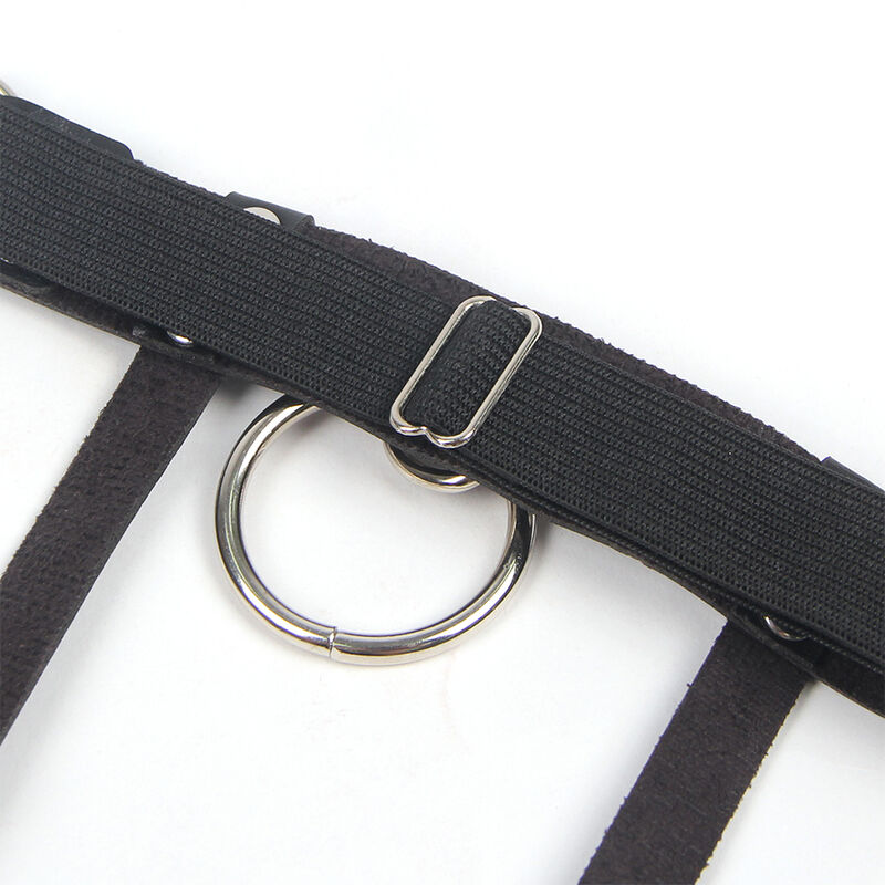 SUBBLIME - 953744 ADJUSTABLE LEATHER PUNK GARTER BLACK ONE SIZE - Bild 6