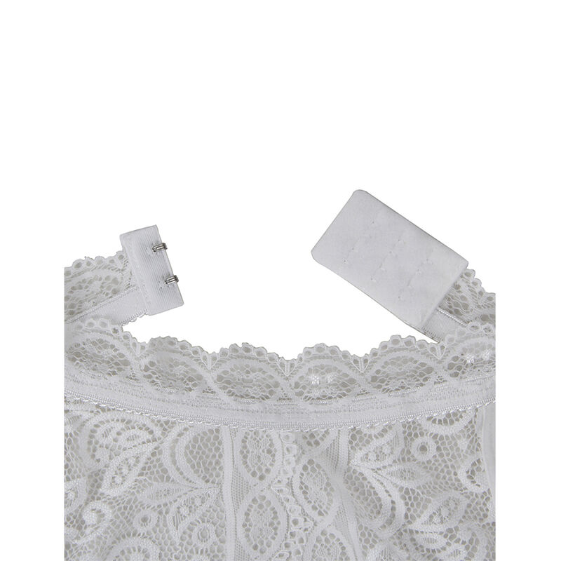 SUBBLIME - 953867 LACE BODYSUIT WHITE L/XL - Bild 8