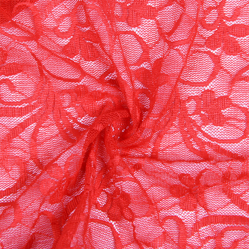 SUBBLIME - 954208 LACE BABYDOLL WITH ADJUSTABLE STRAPS RED S/M - Bild 9