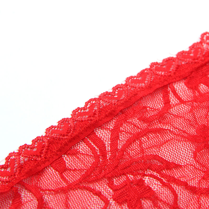 SUBBLIME - 954208 LACE BABYDOLL WITH ADJUSTABLE STRAPS RED S/M - Bild 11
