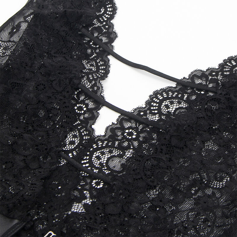 SUBBLIME - 954390 SEXY BODY WITH GARTER BELT BLACK L/XL - Bild 7
