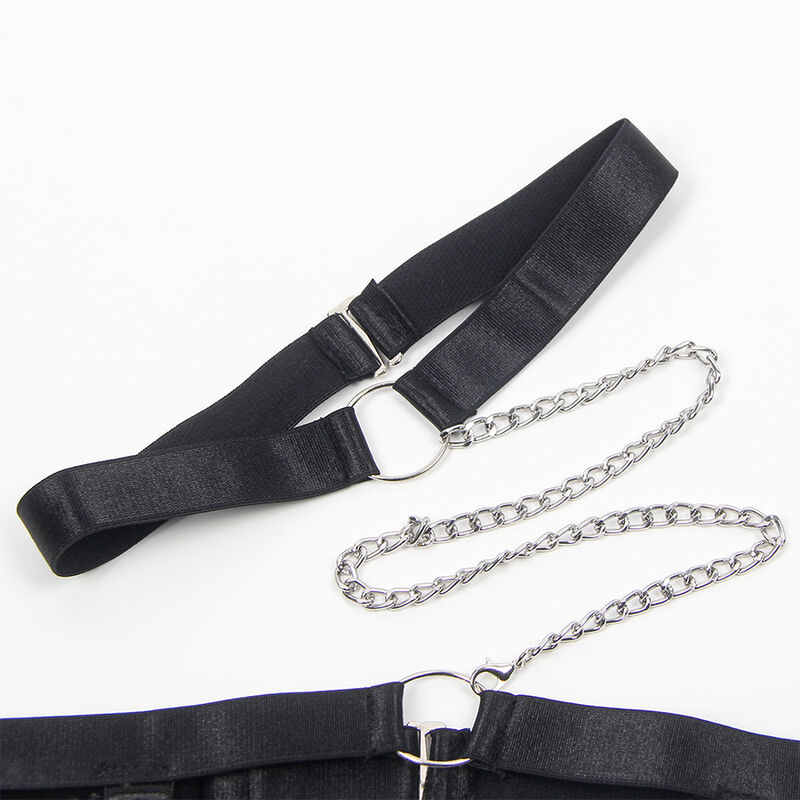 SUBBLIME - 954390 SEXY BODY WITH GARTER BELT BLACK L/XL - Bild 10
