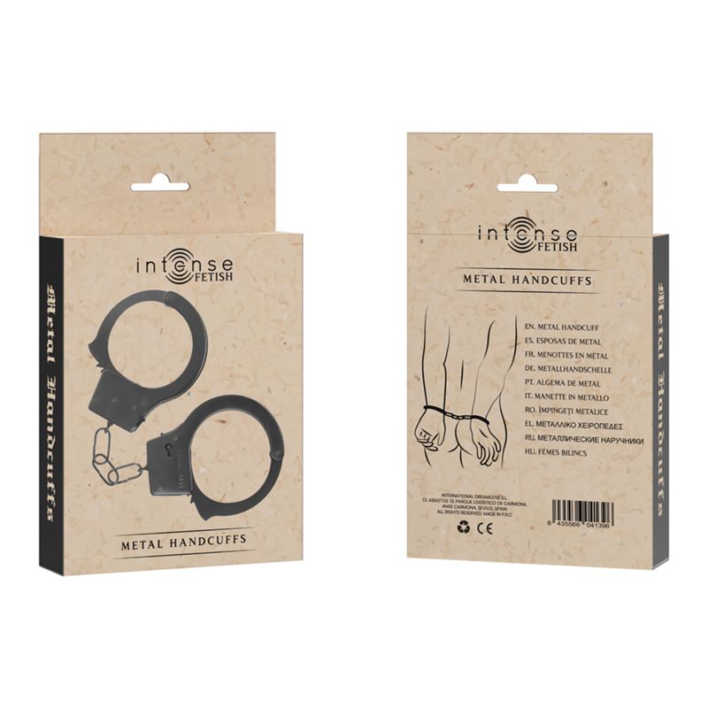 Alternative view of INTENSE - FETISH METAL HANDCUFFS