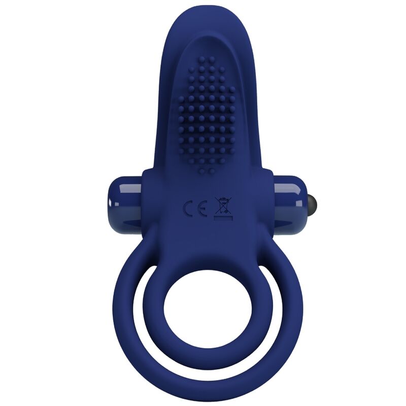 PRETTY LOVE - BRONSON DOUBLE RING WITH VIBRATION BLUE - Bild 3