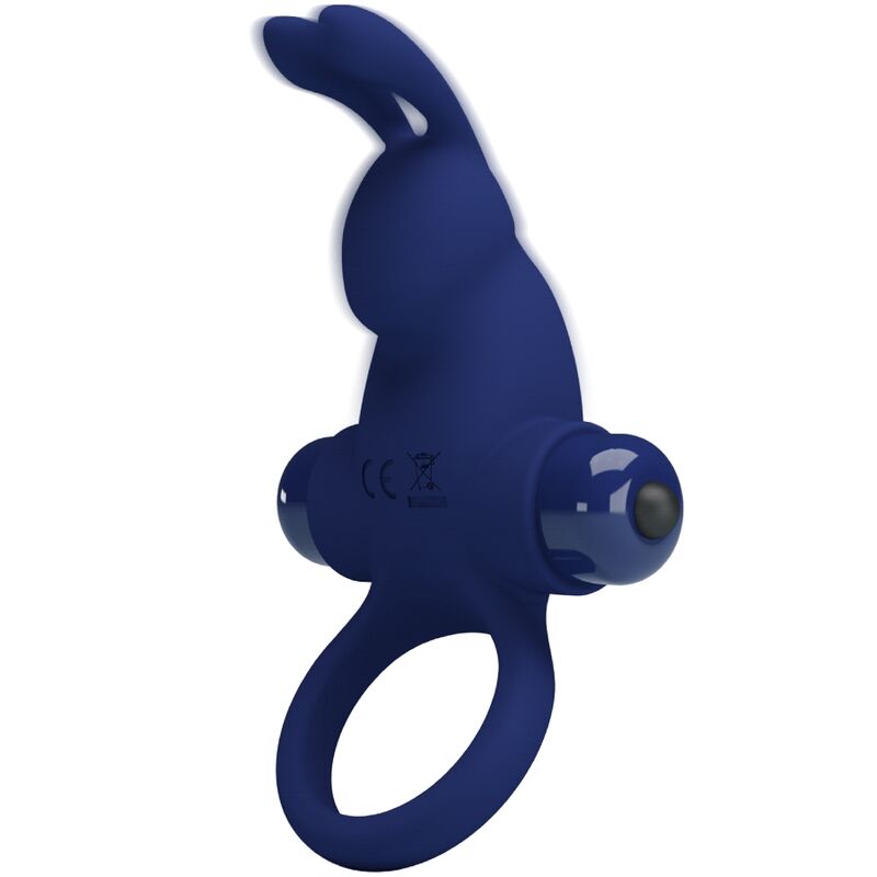 PRETTY LOVE - JIRO RABBIT RING WITH VIBRATION BLUE - Bild 9