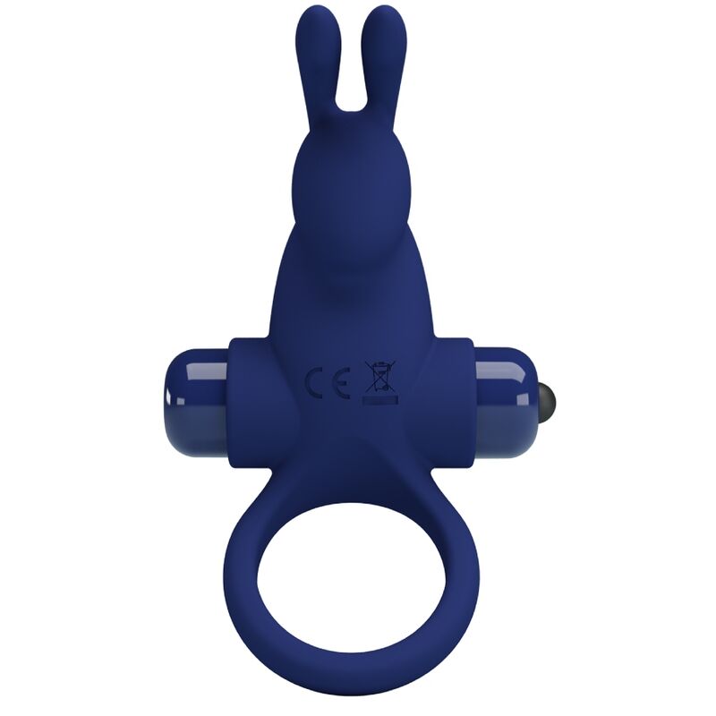 PRETTY LOVE - JIRO RABBIT RING WITH VIBRATION BLUE - Bild 5