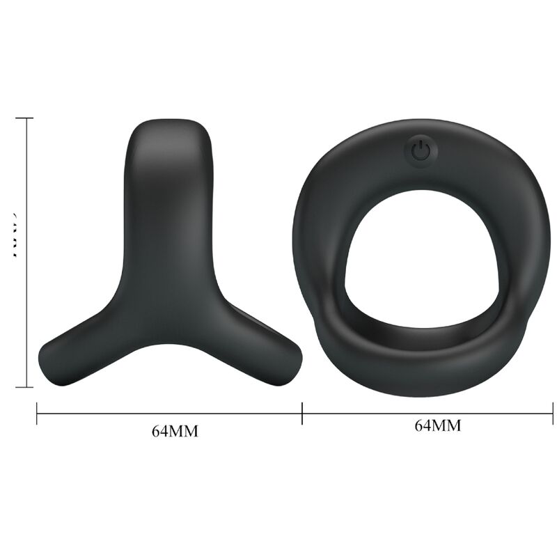 PRETTY LOVE - ELLIOTT BLACK VIBRATOR RING - Bild 8