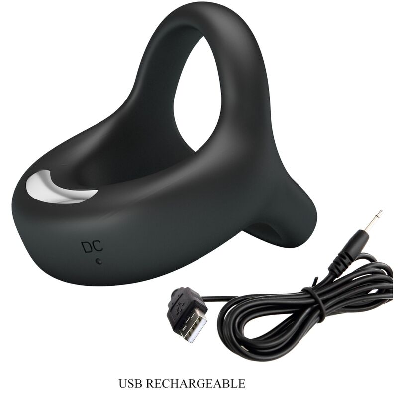PRETTY LOVE - ELLIOTT BLACK VIBRATOR RING - Bild 6