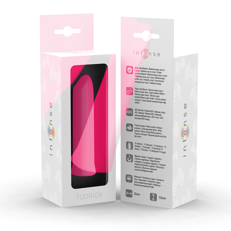 Alternative view of INTENSE - TODRICK PINK CLITORAL STIMULATING BULLET