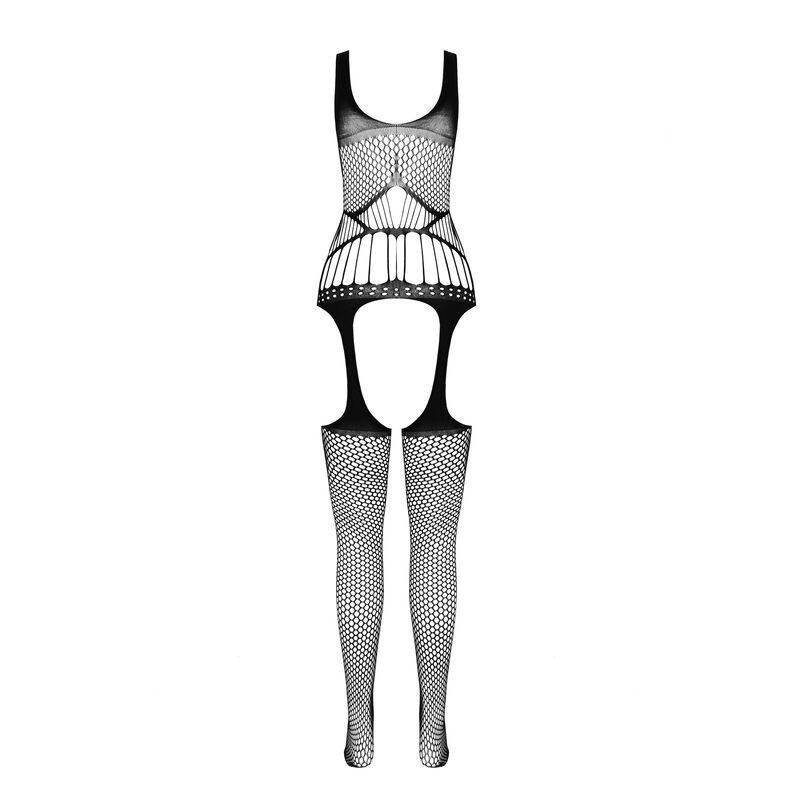 PASSION - BS 106 BODYSTOCKING BLACK ONE SIZE - Bild 3