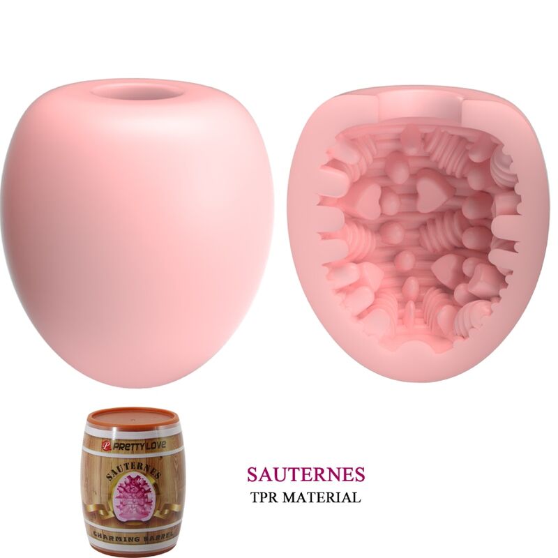 Alternative view of PRETTY LOVE - MALE MASTURBATOR EGG PINK MODEL 2