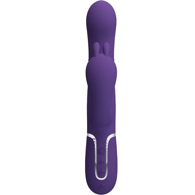 Alternative view of PRETTY LOVE - CAMMY TRIPLE VIBRATOR MULTIFUNCTION 4 IN 1 PURPLE
