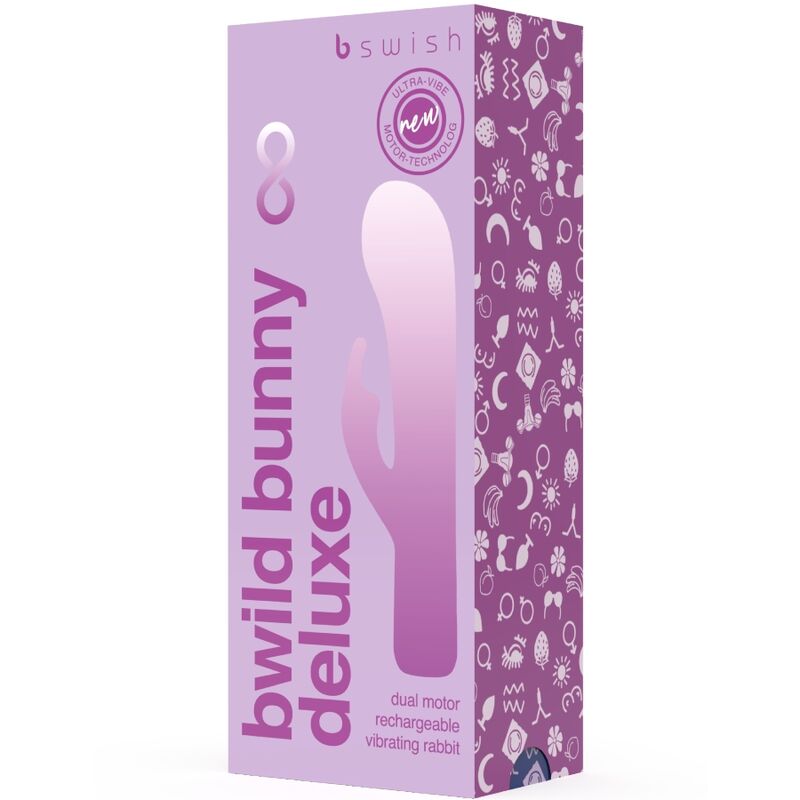 B SWISH - BWILD BUNNY INFINITE DELUXE VIBRATOR RABBIT 10 VIBRATIONS PURPLE - Bild 6