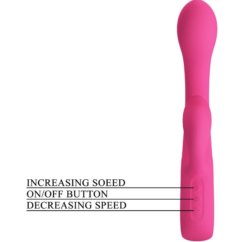 PRETTY LOVE - FRITZ RABBIT VIBRATOR 12 VIBRATIONS PINK - Bild 9