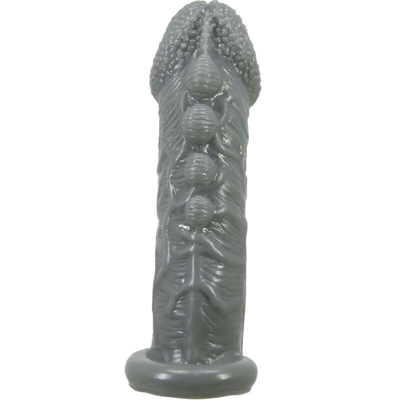 Alternative view of PRETTY LOVE - REALISTIC PENIS ENLARGER AND DELAY SLEEVE GREY