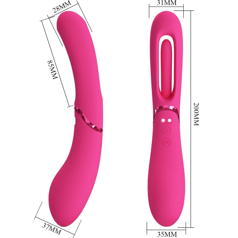 ROMANCE - LEXIE G-SPOT VIBRATOR 7 VIBRATIONS PINK - Bild 7