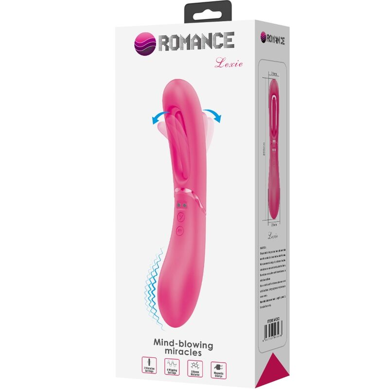 ROMANCE - LEXIE G-SPOT VIBRATOR 7 VIBRATIONS PINK - Bild 3