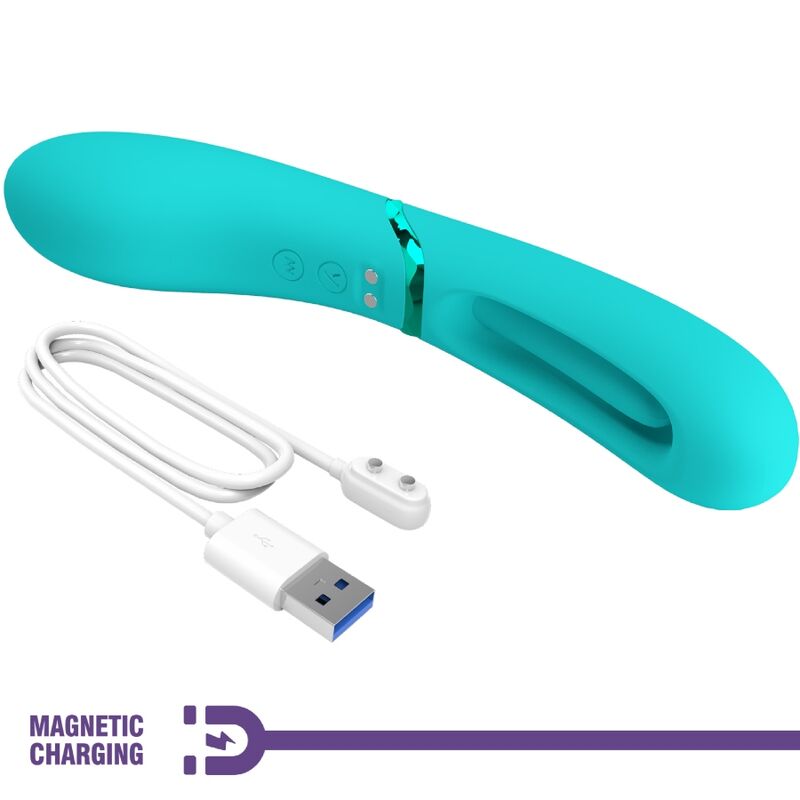 ROMANCE - LEXIE G-SPOT VIBRATOR 7 VIBRATIONS BLUE - Bild 4