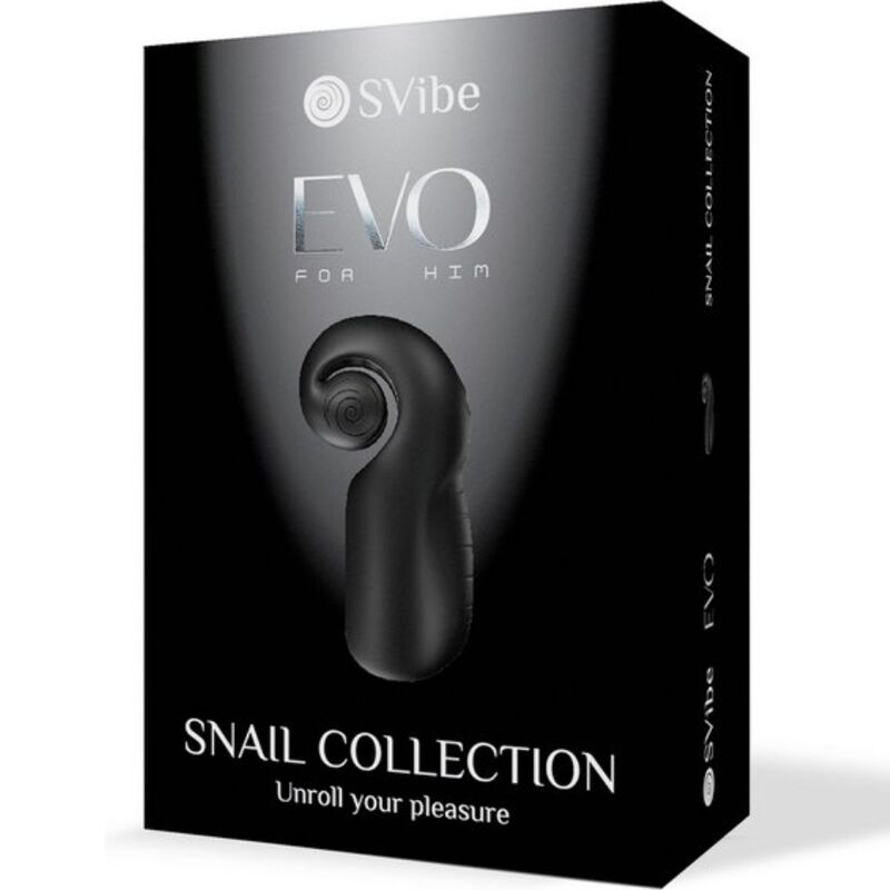 Alternative view of SNAIL VIBE - EVO FOR HIM MALE MASTURBATOR SLIDE NROLL BLACK