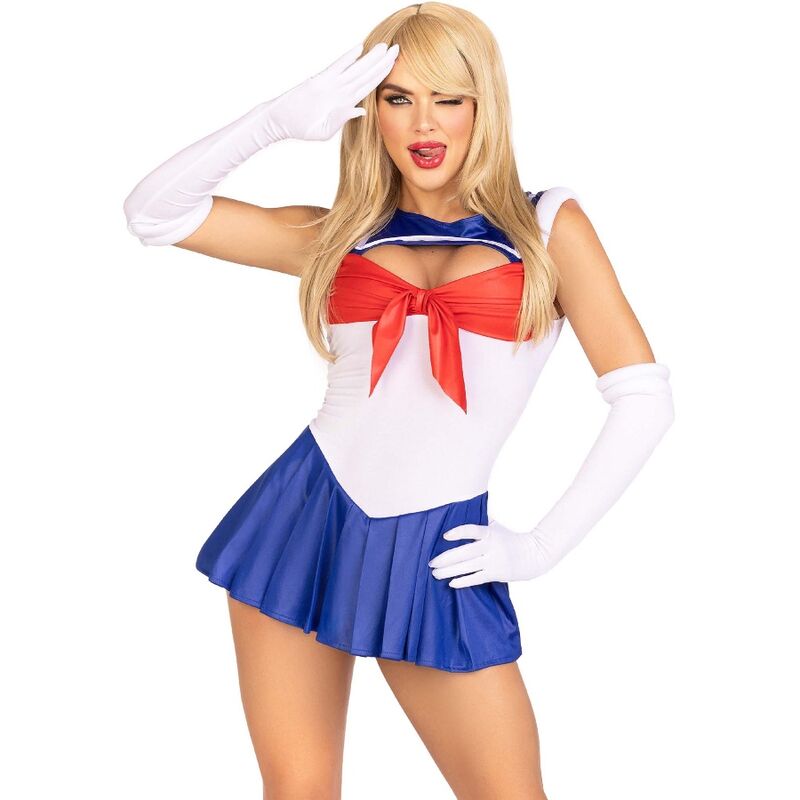LEG AVENUE - COSTUME SEXY SAILOR MULTICOLOR S - Bild 4