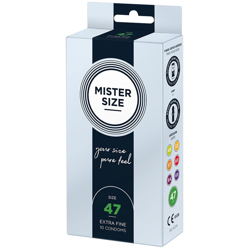 MISTER SIZE - CONDOMS SIZE XS 47 MM (10 UNITS) - Bild 3