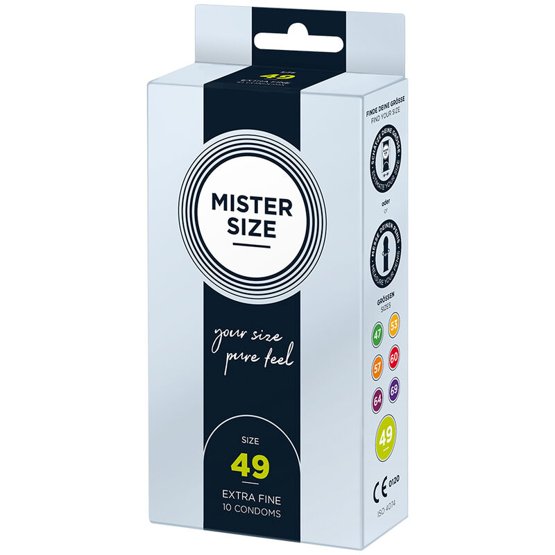 MISTER SIZE - CONDOM SIZE S 49 MM (10 UNITS) - Bild 3